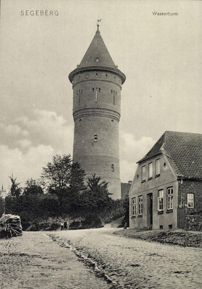 der wasserturn segeberg frueher foto