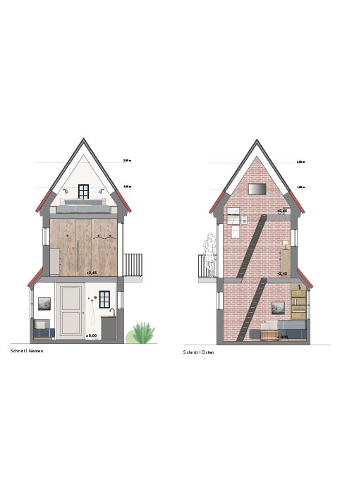 skizze trafo haus